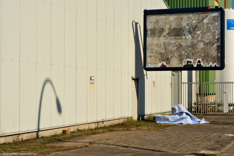 abGEWORBEN: PLAKATWERBUNG HAMBURG 2015 © jörn vick